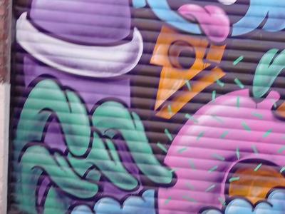 Spray Can and Greedy Character — Street art in Lille