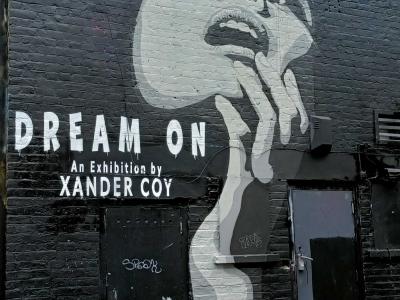 Dream On, by Xander Coy — Street art by Xander Coy in London