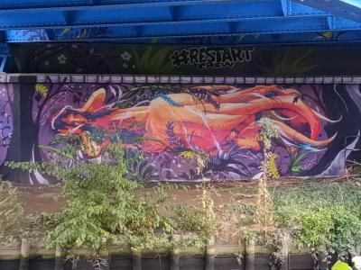 Flaming Chaos — Street art in Marquette-lez-Lille