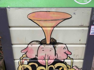 Waste - Critical Message on Overconsumption — Street art in Strasbourg
