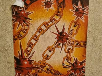 Chaîne infernale — Street art à Strasbourg