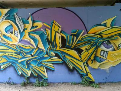 Urban Wildstyle — Street art by Ezra in Rezé