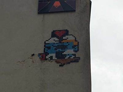 Space Invader A2 - Rue des Archives 2 — Street art de A2 à Paris