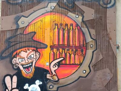 Redbeard the Nantes Pirate — Street art in Nantes