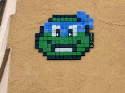 Leonardo — Street art de Astro Boy à Beniarbeig