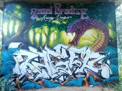 Zamal paradise — Street art à Rezé