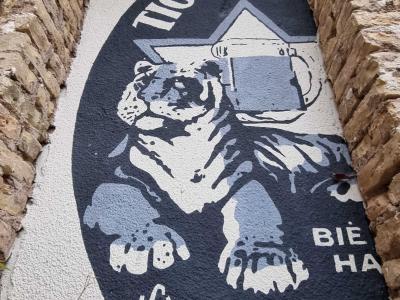 Tigre Bock strasbourgeois — Street art à Strasbourg