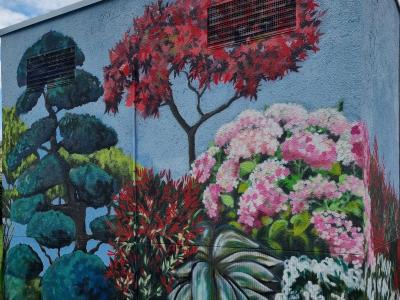 Jardin japonisant aux érables — Street art à Clermont-Ferrand