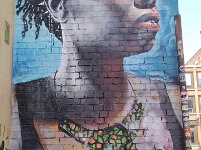 Woman Portrait by Dreph — Street art by Dreph in London