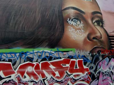 Michelle Obama — Street art à London
