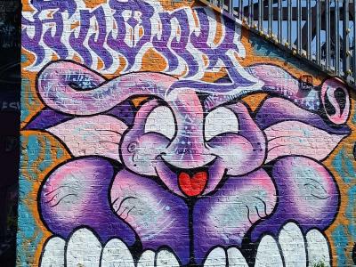 Antony Smiling Rabbit — Street art in London
