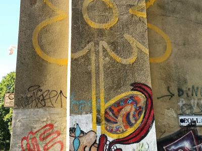 Geometric Symbols — Street art by Banksy in London