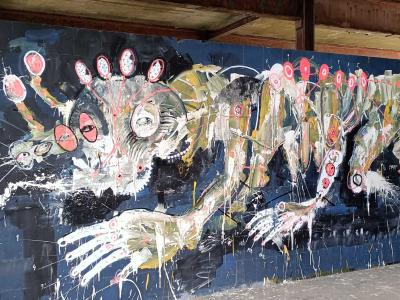 Rongeur écorché de Rallito X — Street art de Rallito X à Berlin