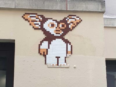 Gizmo Gremlins — Street art by Zigom in Paris