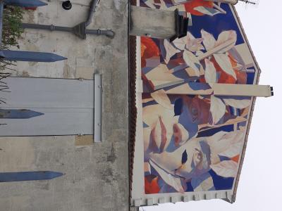 Cubist Composition by Ratur — Street art by Ratur in Libourne