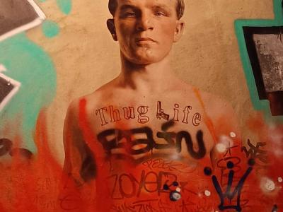 Thug Life Portrait in Paris — Street art in Paris