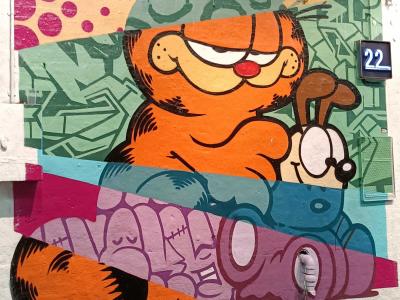 Garfield Pop Culture — Street art in London