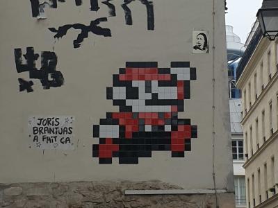 Mario — Street art à Paris