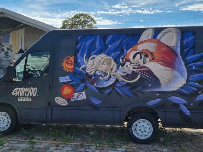 Van Stom500 surréaliste — Street art de Stom500 à Strasbourg