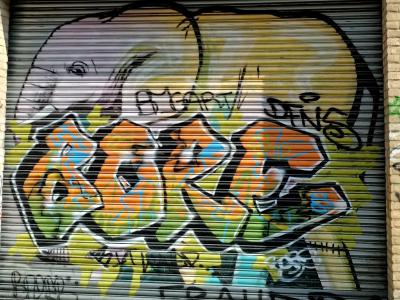 Wild-style coloré — Street art à London