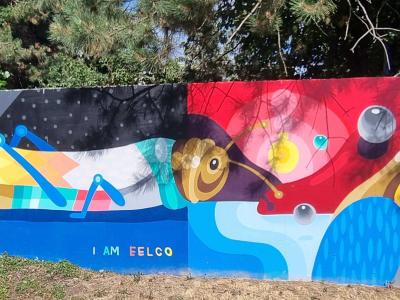Personnages colorés par Belco — Street art à Strasbourg
