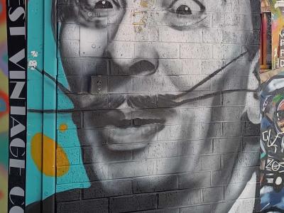 Salvador Dalí by Benzi Brofman — Street art by Benzi Brofman in London