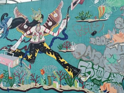 V4 — Street art by Mikołaj Rejs in Lisboa