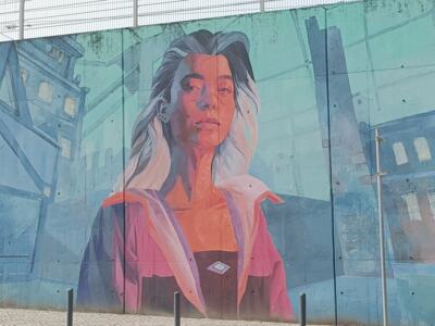 Fade — Street art de Jorge Charrua à Lisboa