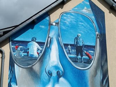 Scène de mer — Street art by Tasso in Yffiniac