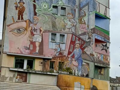Das Tor zu Flingern par Klaus Klinger — Street art de Klaus Klinger à Düsseldorf