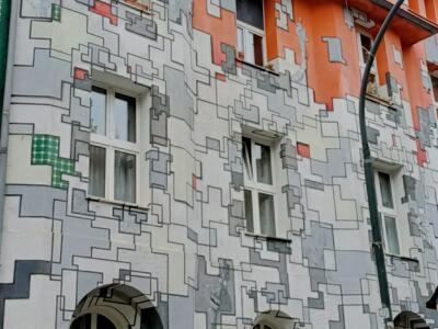 La maison-puzzle de Ben Mathis et des MaJo Brothers — Street art de Ben Mathis, MaJo Brothers à Düsseldorf