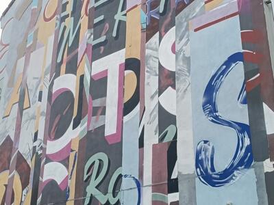 Mural calligraphy by Rakaposhii — Street art by Rakaposhii in Köln