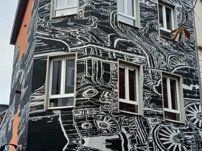 Façade machine de M-City à Ehrenfeld — Street art de M-CITY à Köln