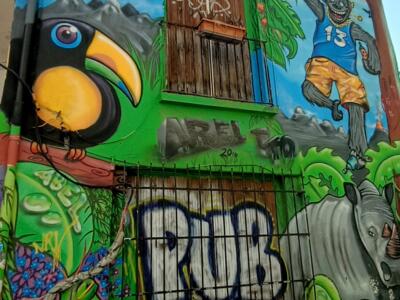 La Jungle par Abel — Street art de Abel à Marseille