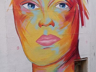 Brushwork Portrait by Manyoly — Street art by Manyoly in Marseille