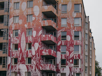Autumn in Helsinki — Street art by Tellas in Helsinki