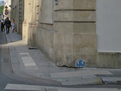 PA_29, Space Invader de la rue Pastourelle — Street art de Invader à Paris