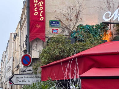 PA_45, Space Invader on Rue Saint-Sulpice — Street art by Invader in Paris