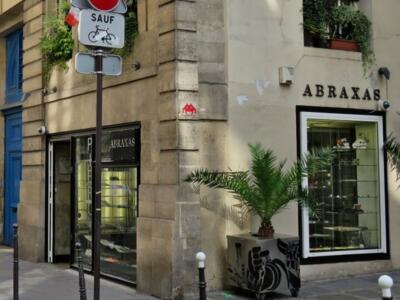 PA_145, Space Invader at 9 Rue Saint-Merri — Street art by Invader in Paris