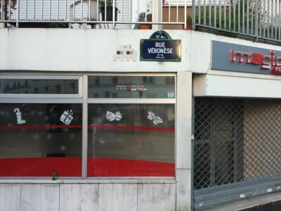 PA_146, Space Invader on Rue Rubens — Street art by Invader in Paris