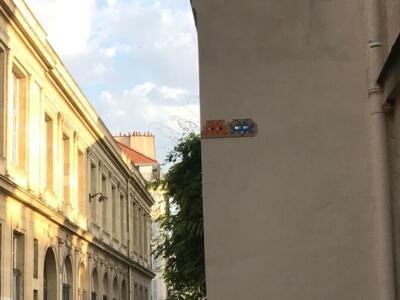 PA_180, Space Invader on Rue Madame — Street art by Invader in Paris