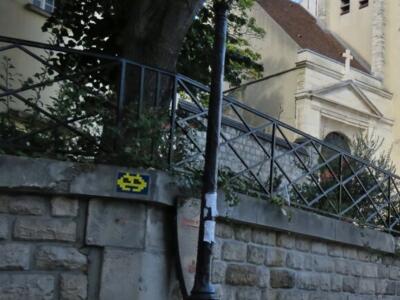 PA_190, Space Invader de la rue de Bagnolet — Street art de Invader à Paris