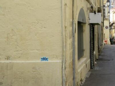 MPL_02, Space Invader de la rue de Candolle — Street art de Invader à Montpellier