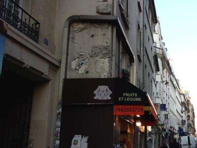 PA_245, Space Invader on 47A Rue Oberkampf — Street art by Invader in Paris