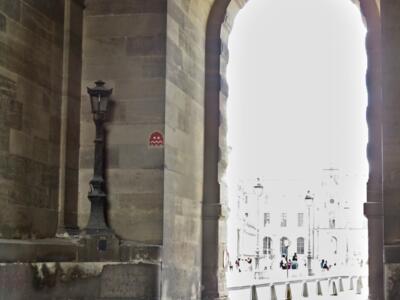 PA_581, Space Invader on Rue Molière — Street art by Invader in Paris