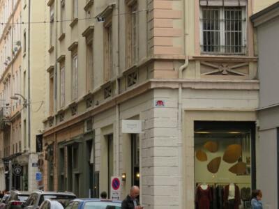 LY_44, Space Invader on 13 Rue Auguste Comte — Street art by Invader in Lyon