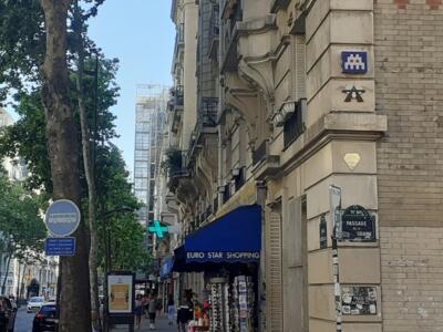 PA_615, Space Invader du passage Josset — Street art de Invader à Paris