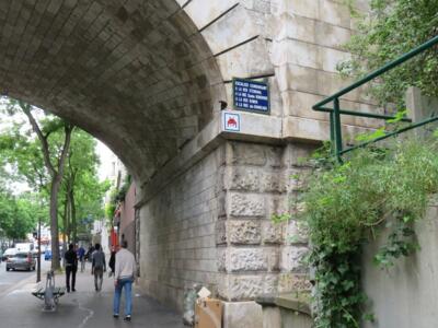 PA_610, Space Invader on Rue Charles Renouvier — Street art by Invader in Paris