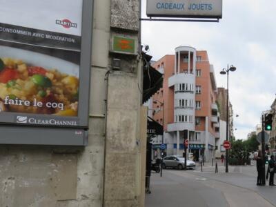PA_675, Space Invader on 3 Avenue Jean Moulin — Street art by Invader in Paris