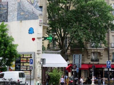 PA_703, Space Invader de l'avenue Ledru-Rollin — Street art de Invader à Paris